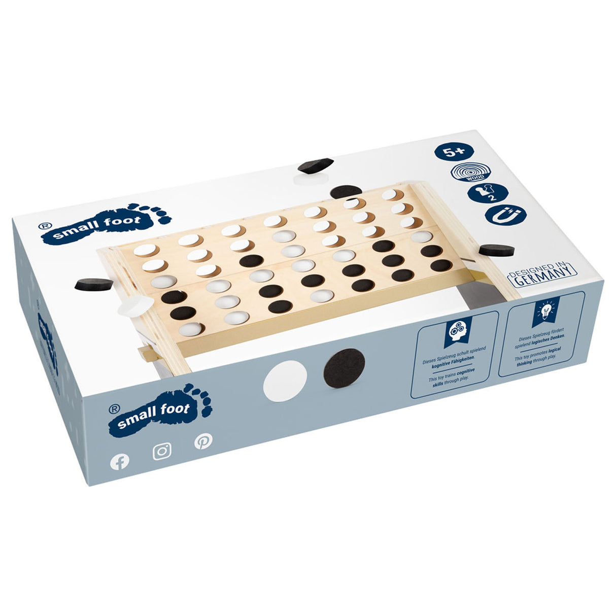 Piccole piede - Gioco per Golden Edition in legno quattro su 1 linea