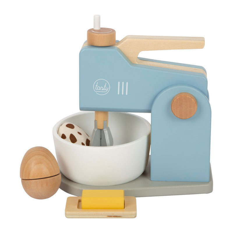 Set di miscelatore in legno a piede, 12dlg.