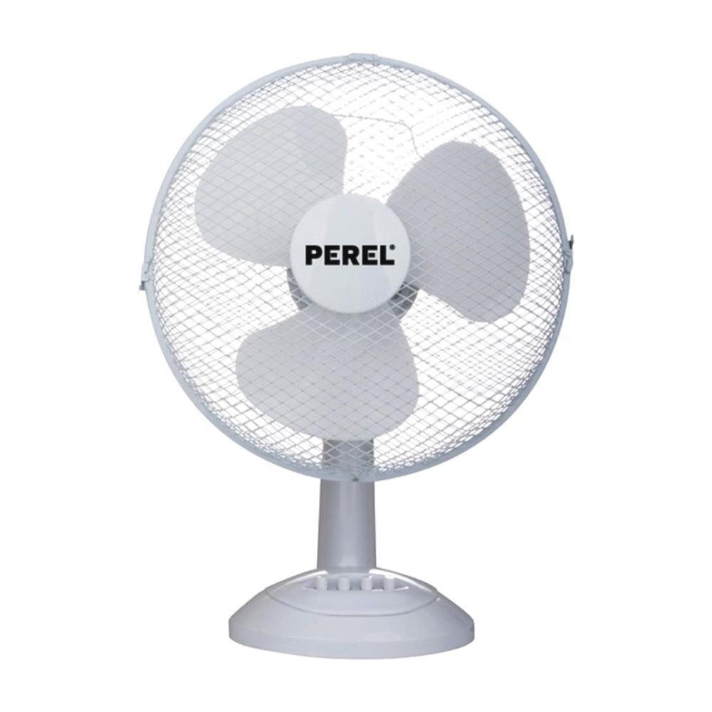 Perel Table fan 40 cm white