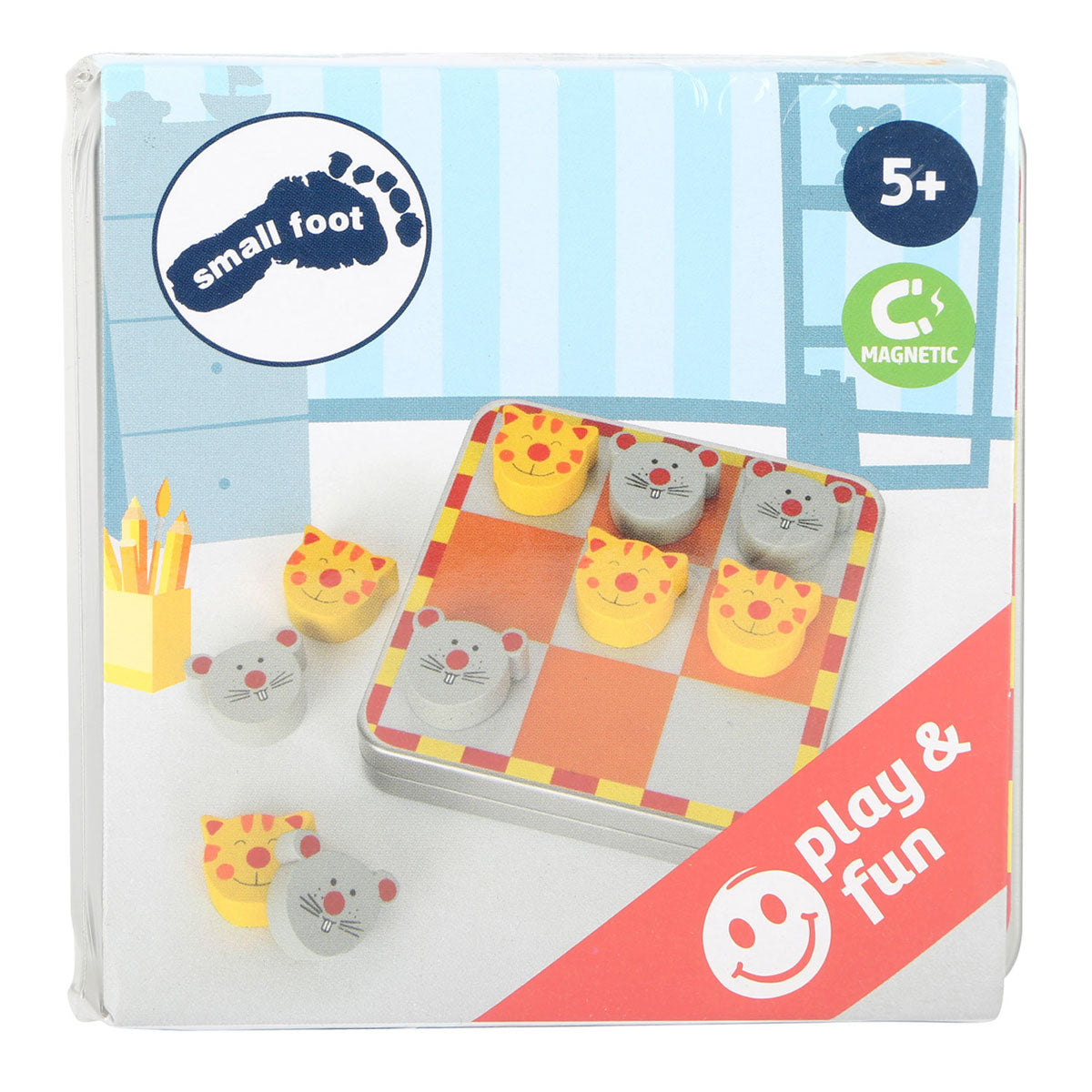 Small foot butter cheese and eggs cat and mouse game