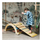 Piccolo piede - Wooden Klimbord Adventure 3in1