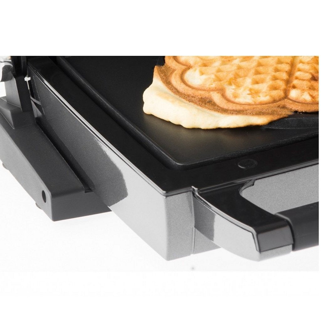 Fritel 142355 Baking vassoio Forma del cuore in alluminio nero