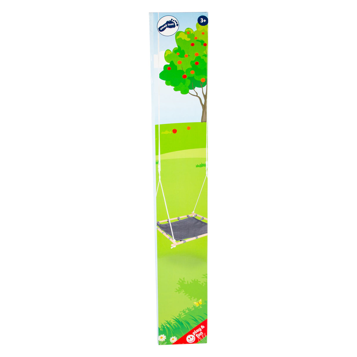 Small Foot - Nest Swing avec cadre en bois, 100x100cm
