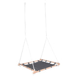 Small Foot - Nest Swing avec cadre en bois, 100x100cm