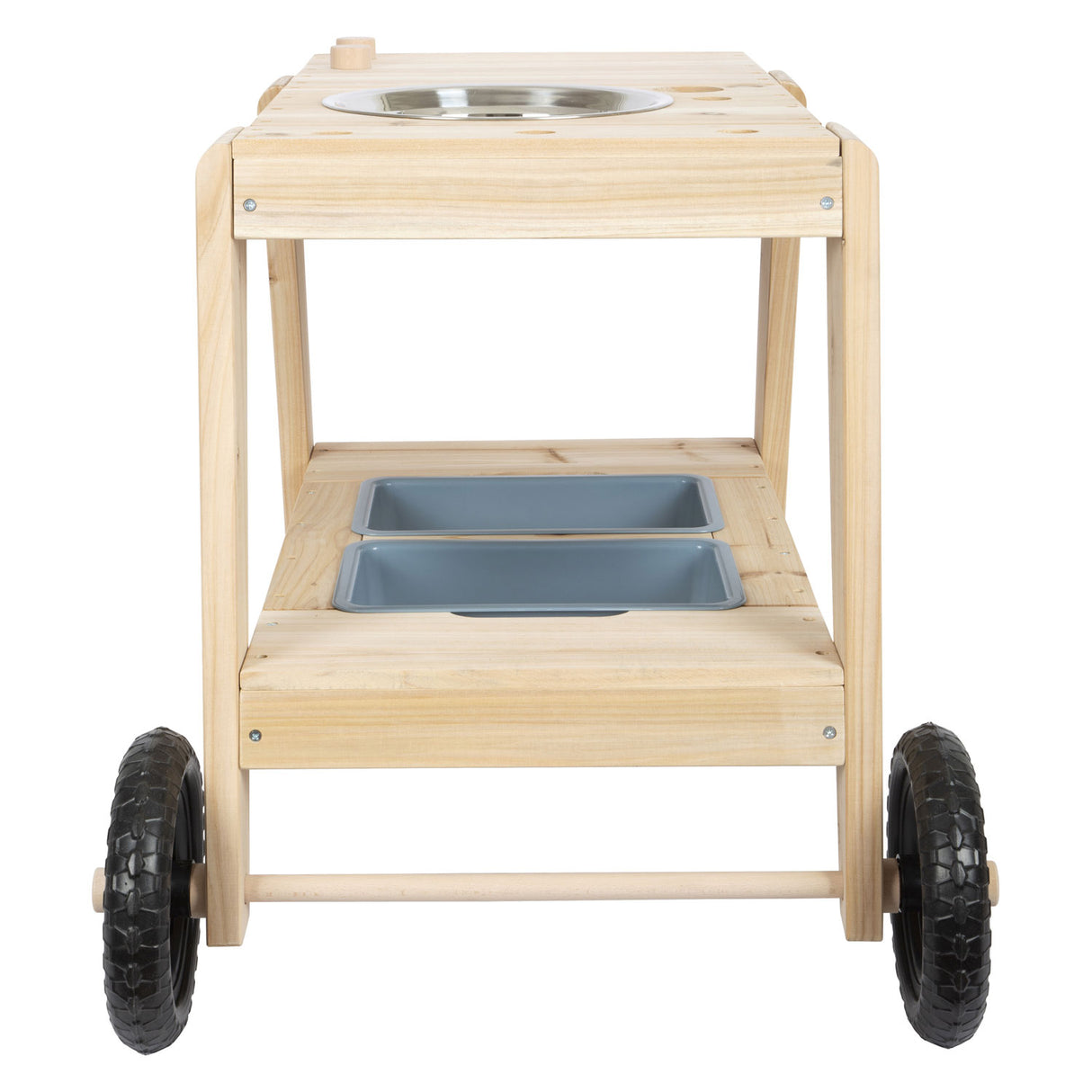 Pieno piccolo - cucina di fango in legno compatto