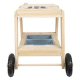 Pieno piccolo - cucina di fango in legno compatto