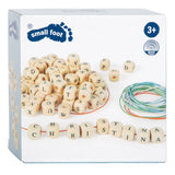 Petit pied - perles de lettre en bois fabriquant des cous, 300 perles