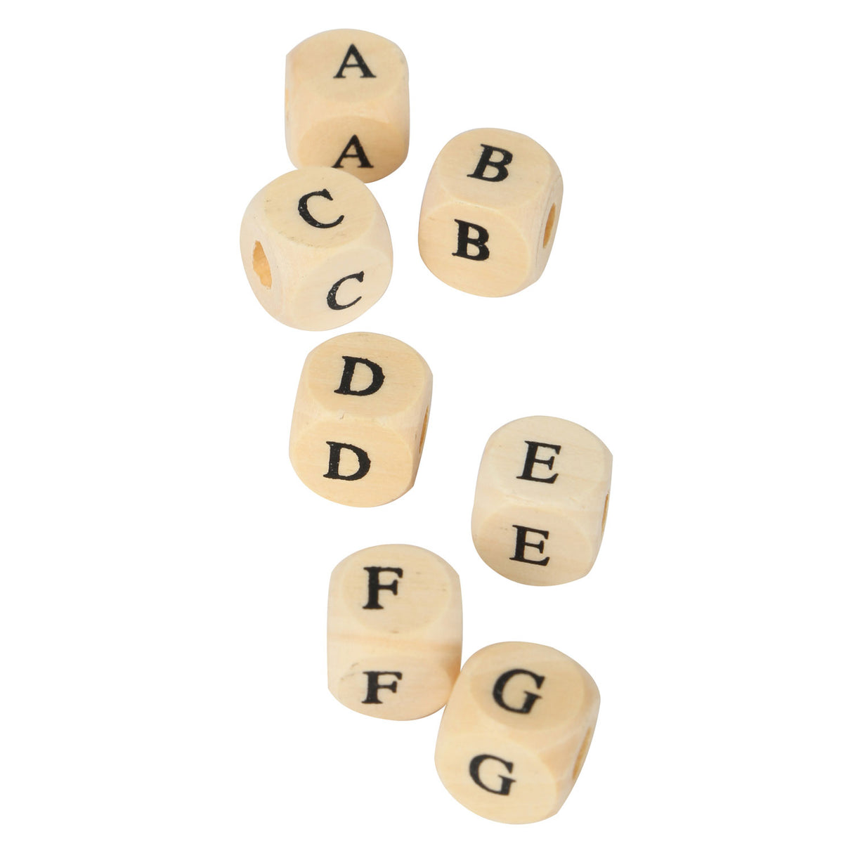 Petit pied - perles de lettre en bois fabriquant des cous, 300 perles