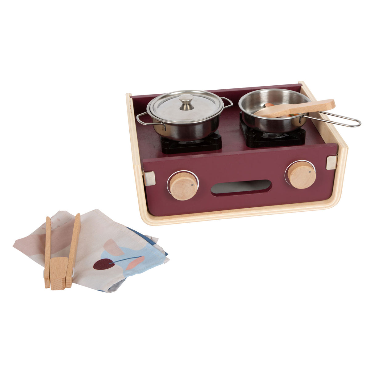 Campeggio in legno piccolo Speelkeuken gustoso, 9dlg.