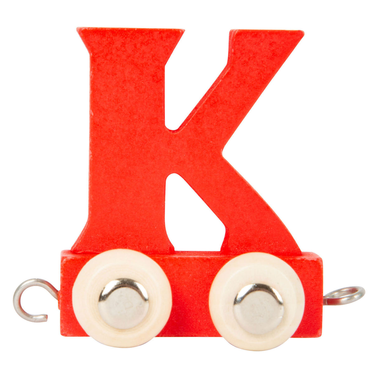 Piccole piede - Colore del carattere in legno - K