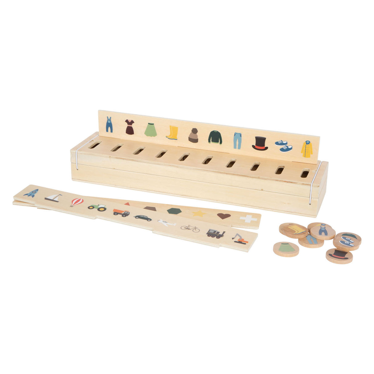 Kleiner Fuß - Holzsortierbox World Explorer