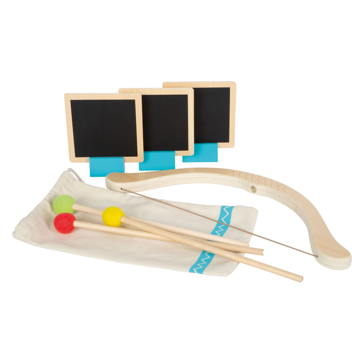 Kleiner Fuß - Holzpfeil und Arch Active Play Set, 8dlg.