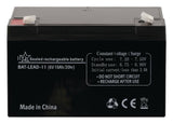 Batterie de plomb HQ-Bat-lead-11 6 V 10 Ah