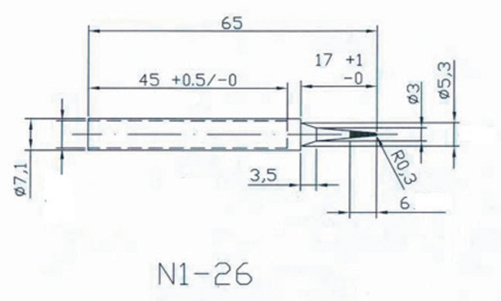 HQ Solder Tipp2 Ersatz Tipp fir solder20 30