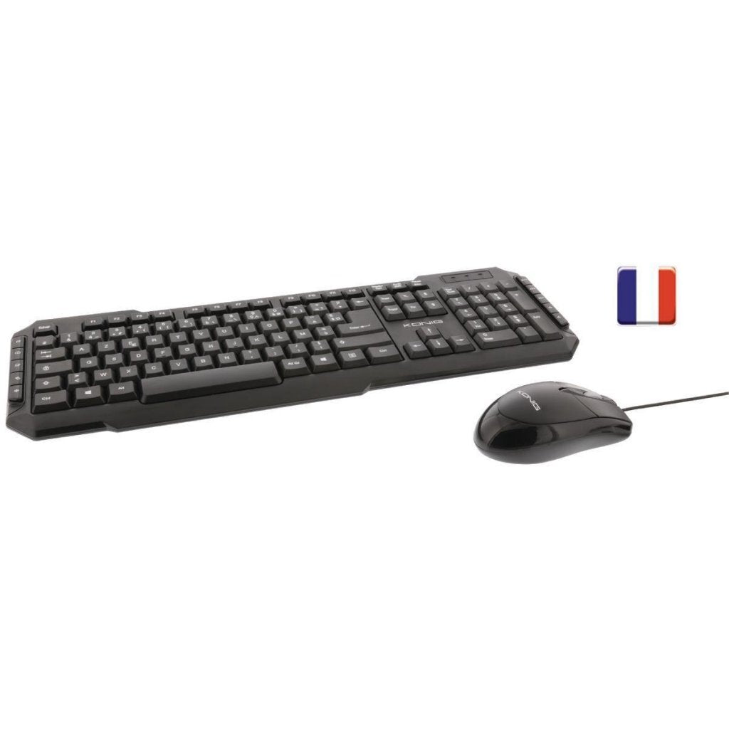 Other brands K OUML; NIG CSKMCU100 USB Keyboard Optical Mouse Black