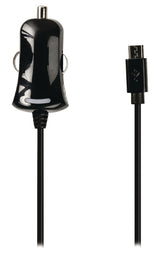Valuelin VLMB60890B10 MICRO-USB-Ladegerät Micro USB Male-12V Autoanschluss 1,00 m schwarz 2.1a