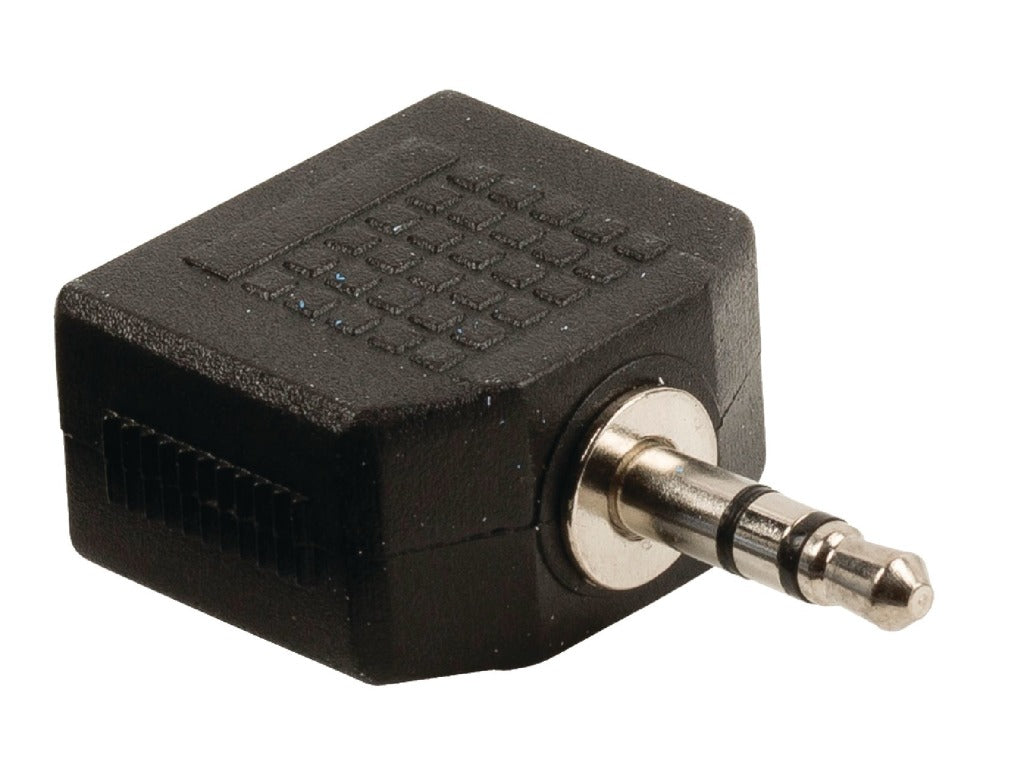 Valueline Valueline Vlab22945B Audio-Splitter 3,5 mm samec 2x ženská černá