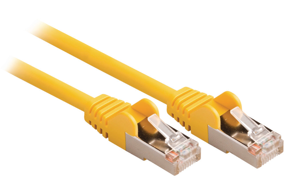 Valueline VLCP85121Y025 CAT5E SF UTP Network Cavo RJ45 (8 8) MASCHIO - RJ45 (8 8) Maschio 0,25 m giallo