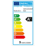 Nedis Wifilw10WTB22 Wi-Fi Smart LED lamp warm to cold-white B22