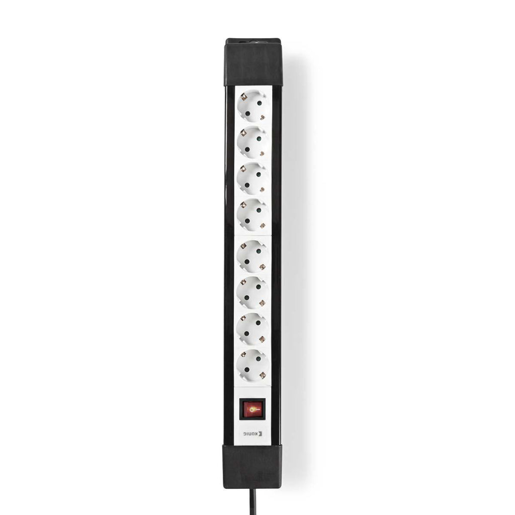 Nedis Exso830F1Pro Box Spring Secure Contatta 8-vie 3,00 Mino Bianco