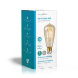 NEDIS WIFILF10GDST64 LAMPE LED SMART Wi-Fi avec filament E27 ST64 5 W 500 LM