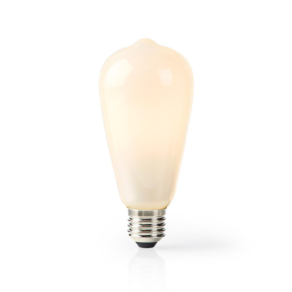 Nedis Wifilf11wtst64 Wi-Fi Smart LED Lamp E27 ST64 5 W 500 LM Weiß