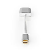 NEDIS CCTB64680AAL02 ADAPTER USB USB 3,2 Trade USB de type C GEN 1; Trade HDMI masculin; Connecteur 0,20 m
