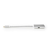 NEDIS CCTB64680AAL02 ADAPTER USB USB 3,2 Trade USB de type C GEN 1; Trade HDMI masculin; Connecteur 0,20 m