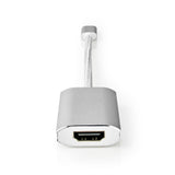 NEDIS CCTB64680AAL02 ADAPTER USB USB 3,2 Trade USB de type C GEN 1; Trade HDMI masculin; Connecteur 0,20 m