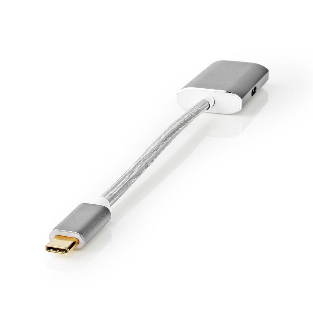 NEDIS CCTB64680AAL02 ADAPTER USB USB 3,2 Trade USB de type C GEN 1; Trade HDMI masculin; Connecteur 0,20 m