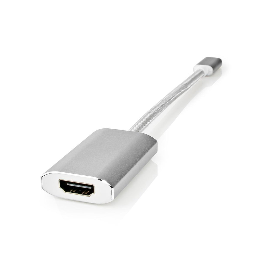 NEDIS CCTB64680AAL02 ADAPTER USB USB 3,2 Trade USB de type C GEN 1; Trade HDMI masculin; Connecteur 0,20 m
