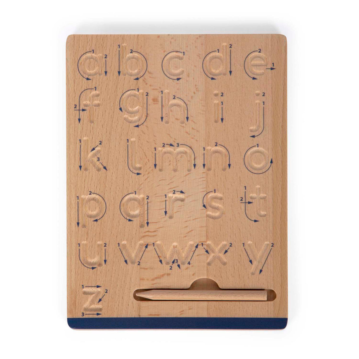 Petit pied - planche d'écriture en bois ensemble pour la formation d'écriture