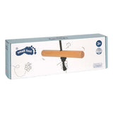 Small Foot - Wooden rotating trapeze swing black line