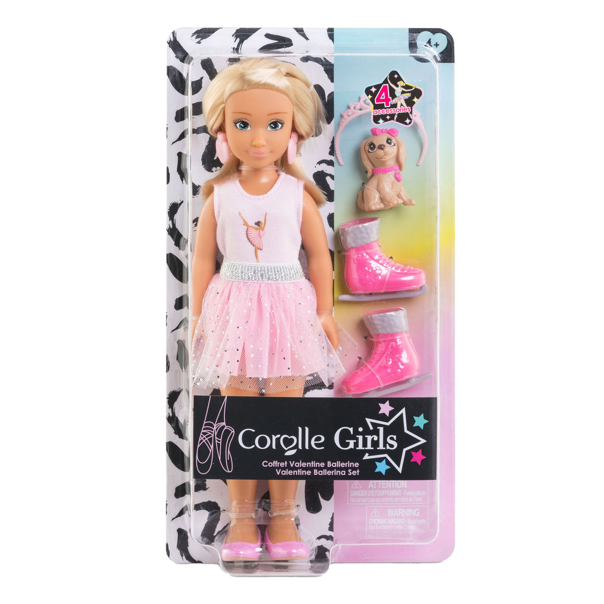 Corolle Girls - Valentine Ballerina Fashion Pop Set
