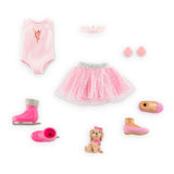Corolle Girls - Valentine Ballerina Fashion Pop Set