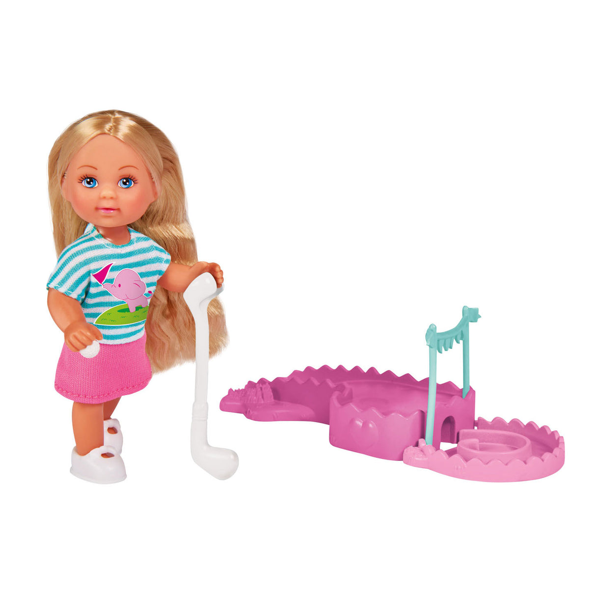 Evi elsker minigolf