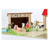 Eichhorn Wooden Farm con accesorios 20dlg.