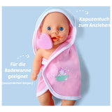 Nei gebuer Puppelchen Badpop muss e Bad huelen