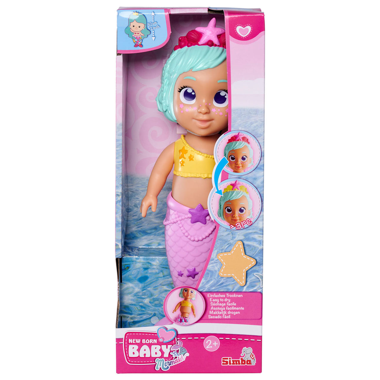 Néo-né pour bébé sirène badpop