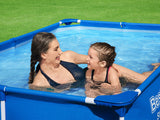 Bestway Piscine en acier Rectangle 221
