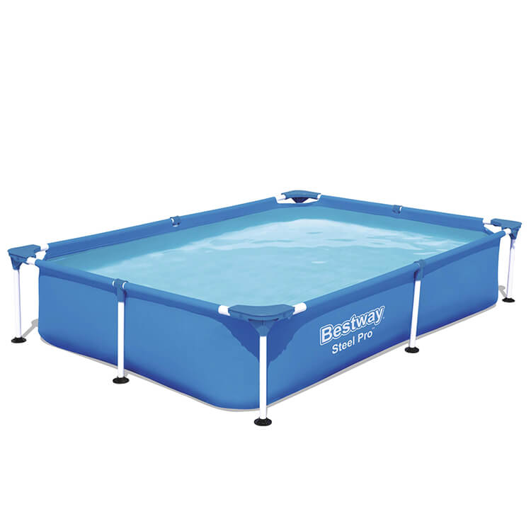 Bestway Piscine en acier Rectangle 221