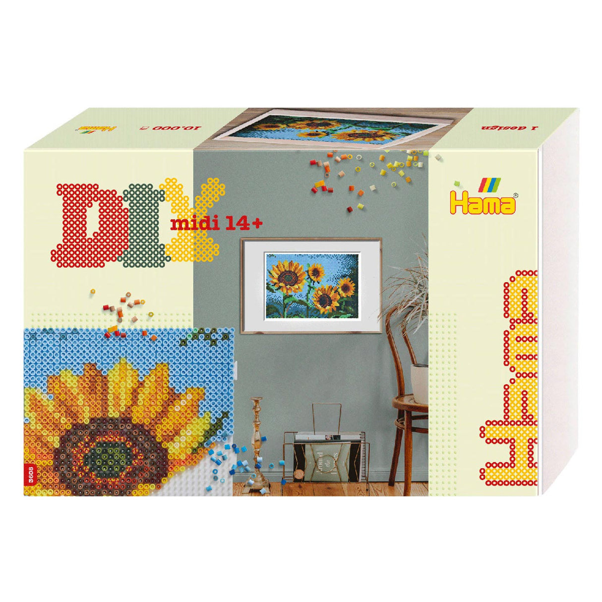 Hama DIY Art Sunflowers (10 000.)