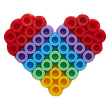 Hama ironing bead set maxi - square and heart, 400st.