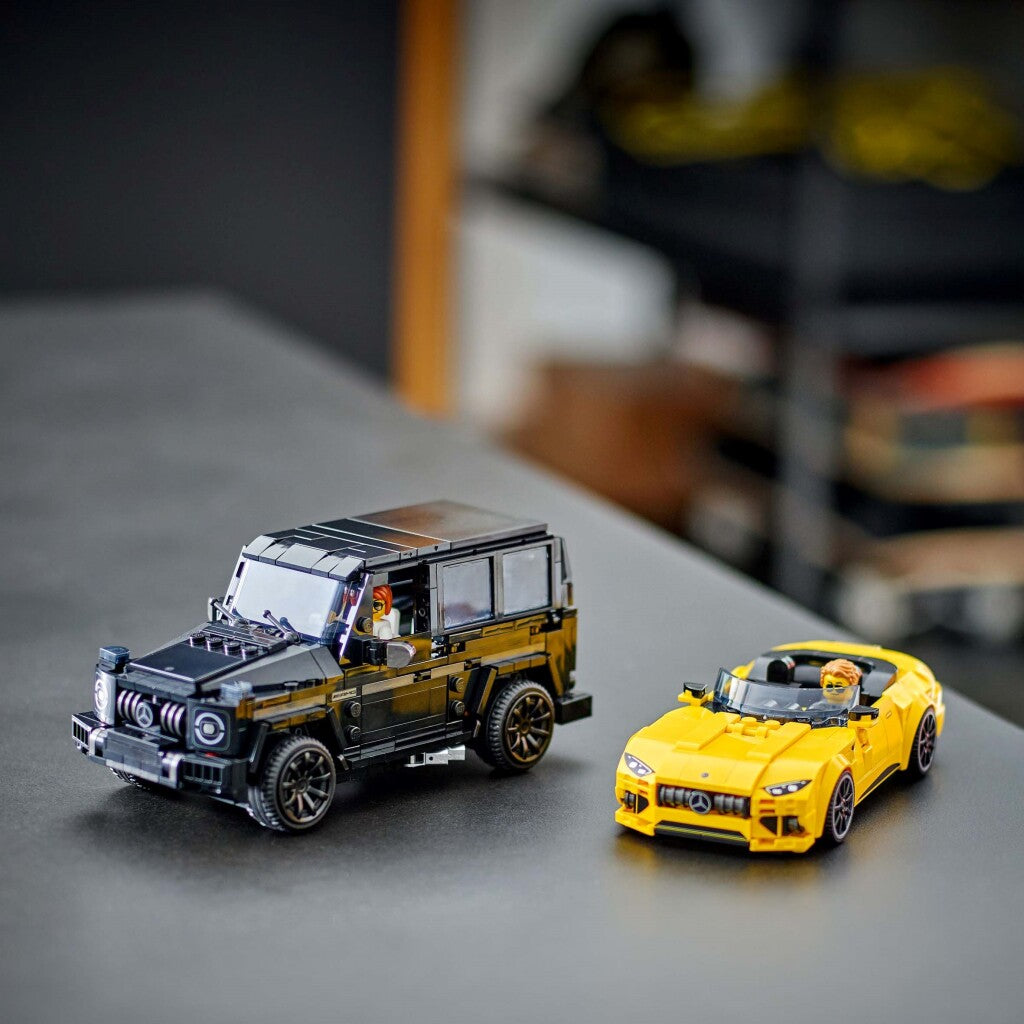 LEGO 76924 Speed ​​Champions Mercedes-AMG G 63 a Mercedes-AMG SL 63