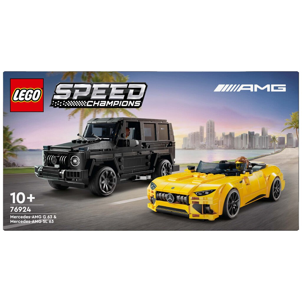 LEGO 76924 Speed ​​Champions Mercedes-AMG G 63 a Mercedes-AMG SL 63