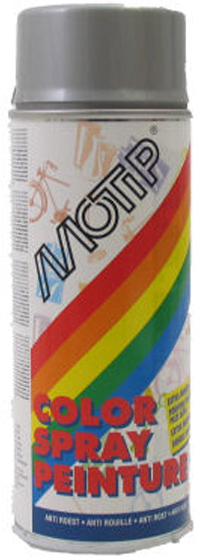 MOTIP SPREUKBUS 400 ml aluminium Metallic