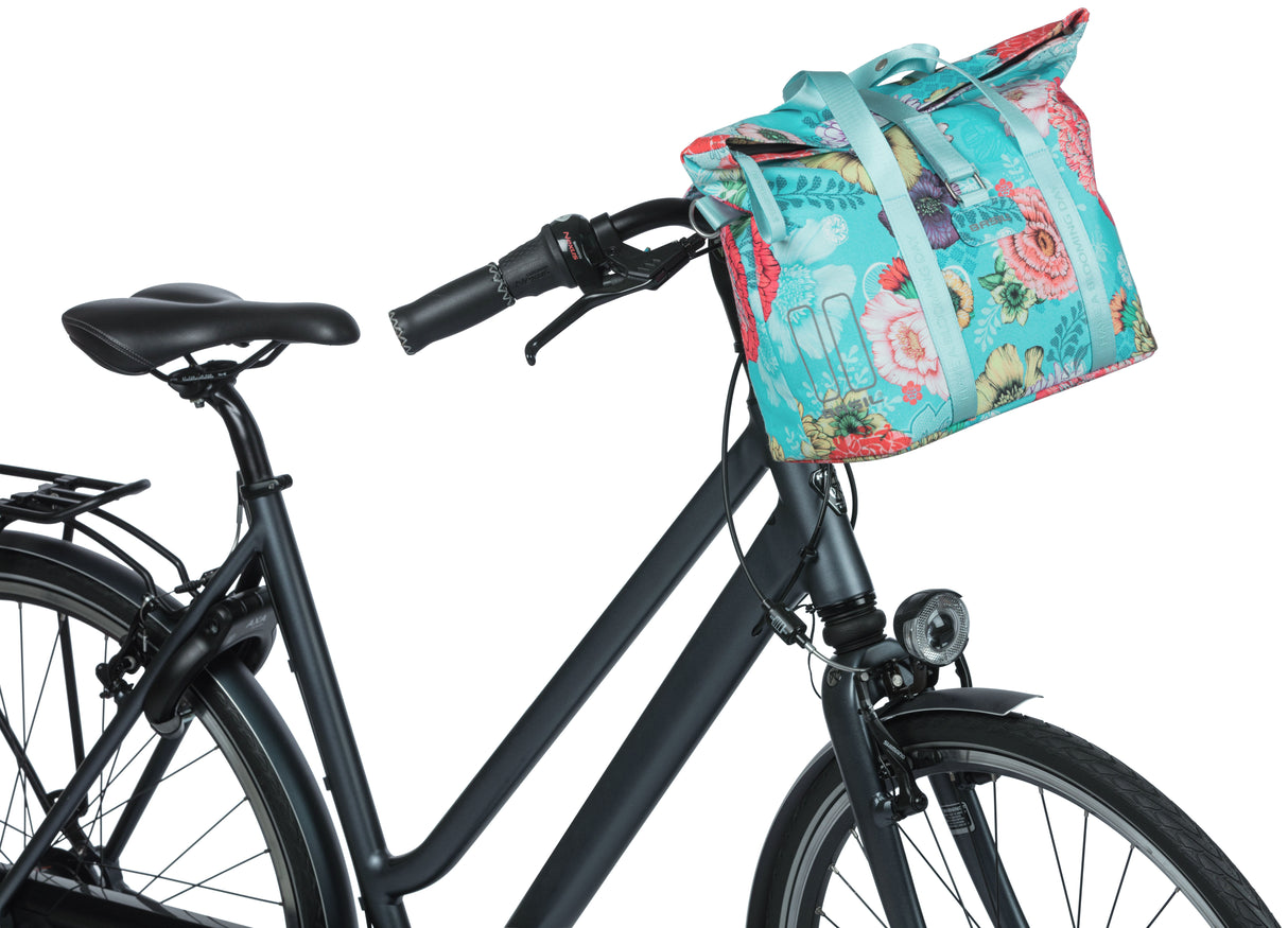 Basil Bloom Field Bicycle Handbag - Durable, imperméable, bleu
