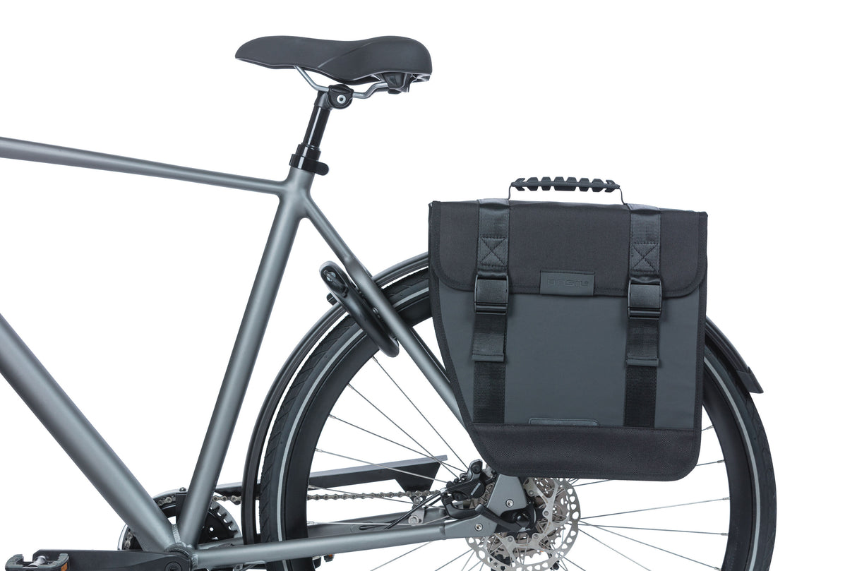 Basilikum turné til venstre - enkelt cykelpose sort