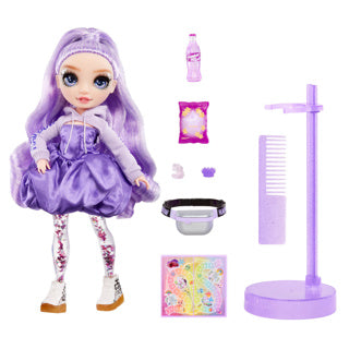 MGA Entertainment Rainbow High Sparkle Shine Mode Pop - Viola