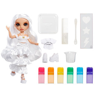 MGA Entertainment Rainbow High Watercolor Create -Modepop - Brown Eyes